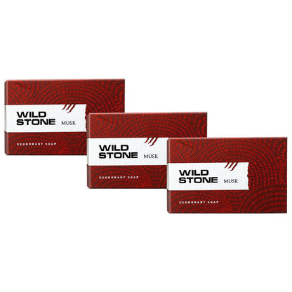 Wild Stone Musk Deodorant Soap for Men