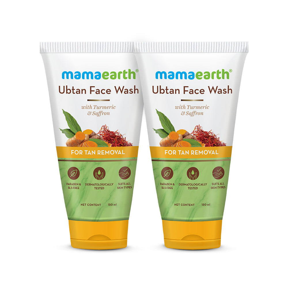 Mamaearth Ubtan Face Wash - Pack of 2
