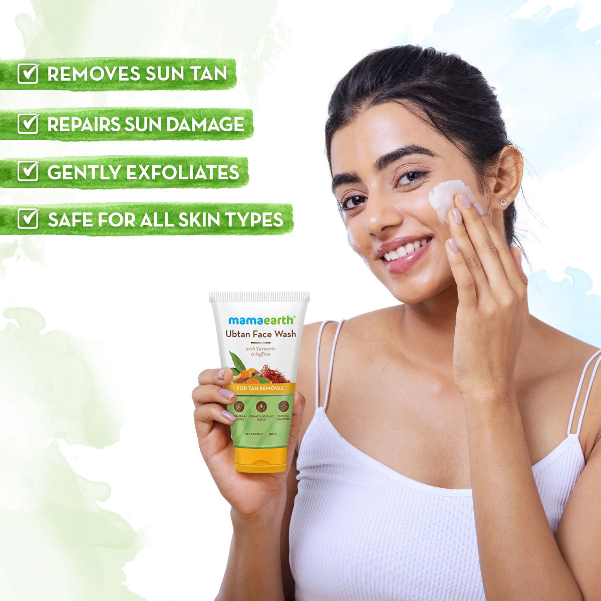 Mamaearth Ubtan Face Wash - Pack of 2