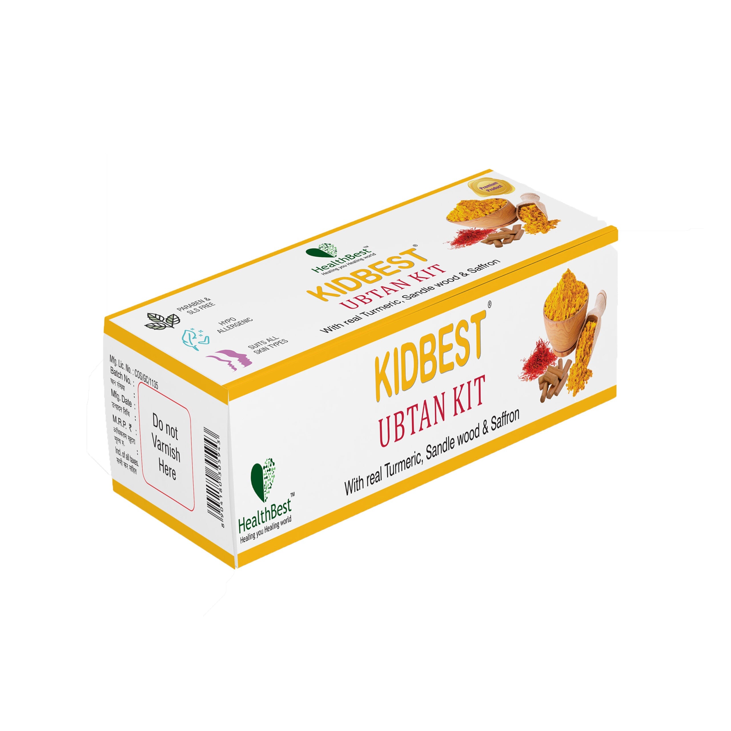 Health Best Kidbest Ubtan Combo