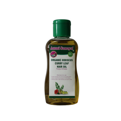 Ammi Samayal Organic Hibiscus and Curry Leaf Hair Oil
