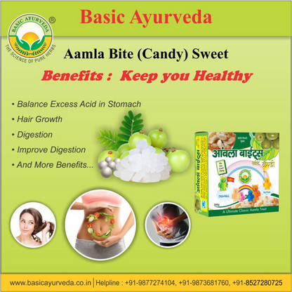 Basic Ayurveda Amla Bite Sweet Candy