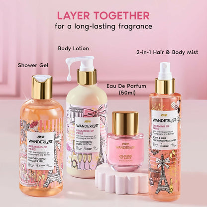 Wanderlust Body Wash - Dreaming of Paris Perfume