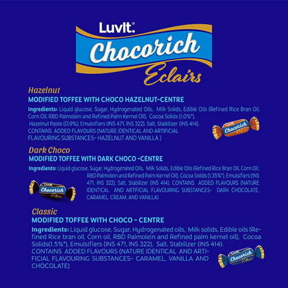 LuvIt. Chocorich Assorted Eclairs