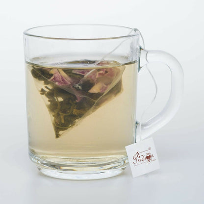 The Indian Chai - Rose Green Tea 30 Pyramid Tea Bags