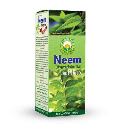 Basic Ayurveda Neem Leaf Margosa Juice - 500 ml