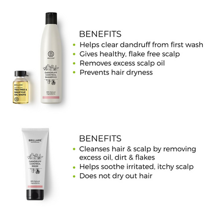 Brillare Anti Dandruff Treatment Combo