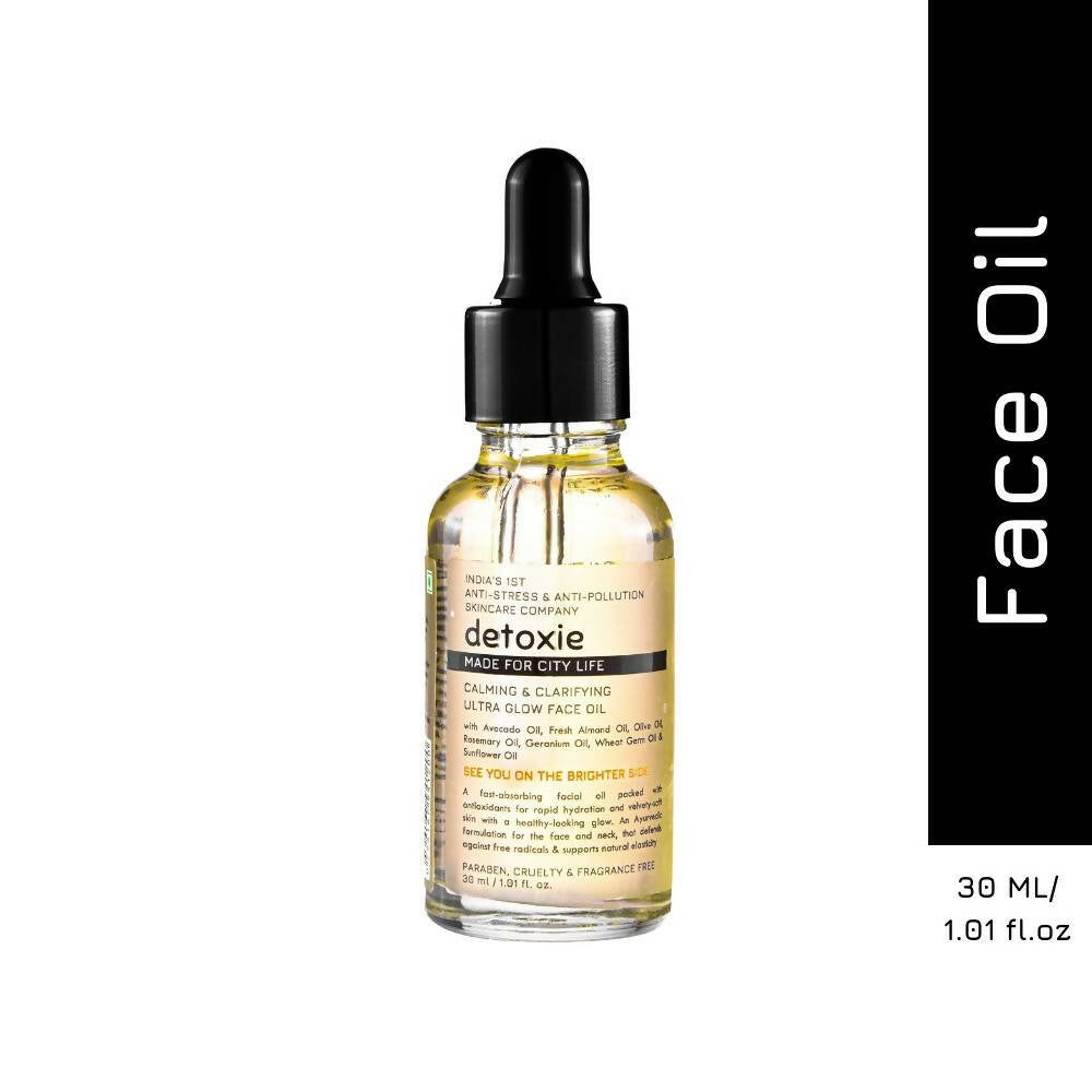 Detoxie Calming & Clarifying Ultra Glow Face Oil - 30 ml