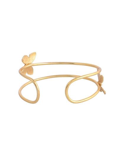 VOJ Women Gold Color stainless steel Bracelet
