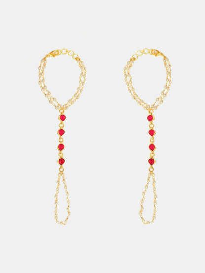 Ruby Raang Gulnaar Pearl Ruby Haath Phool