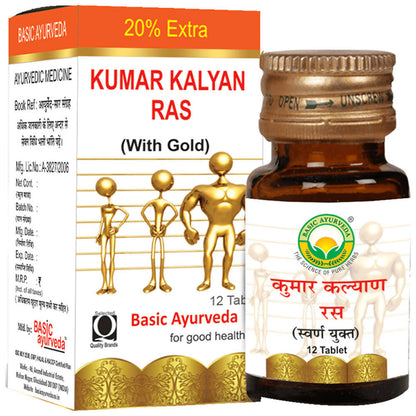 Basic Ayurveda Kumar Kalyan Ras (with Gold)