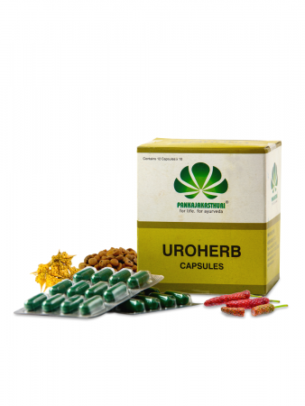 Pankajakasthuri Uroherb Capsules - 120 Caps