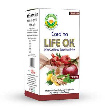 Basic Ayurveda Cardina Life Ok Drink Sugar Free - 500 ml