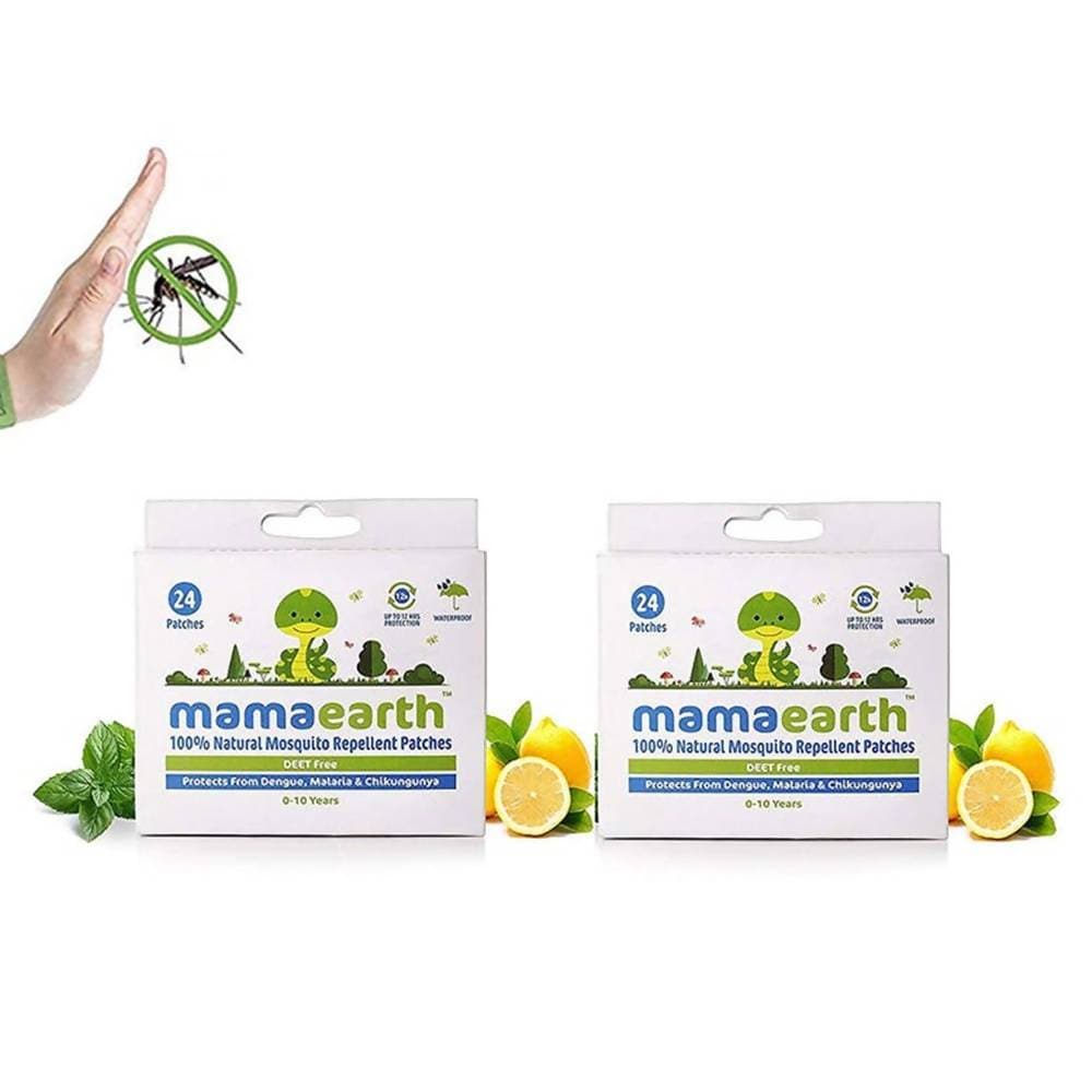 Mamaearth Natural Repellent Mosquito Patches for Babies - 24 pcs