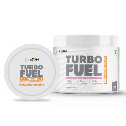 As-It-Is Atom Turbo Fuel Pre-Workout Formula Berry Blast Flavour