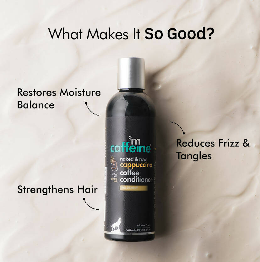 mCaffeine Naked & Raw Cappuccino Coffee Conditioner - 250 ml