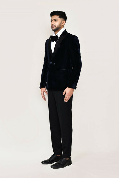 Joban Fashion Black Colored Imported Polyester Fabric Coat,Shirt And Pant