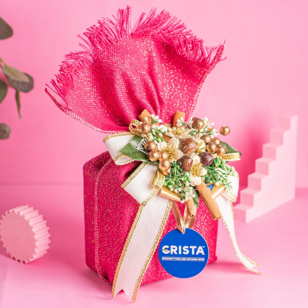 Crista Spices Earthy Spice Potli - Pink