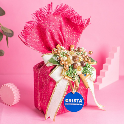 Crista Spices Earthy Spice Potli - Pink