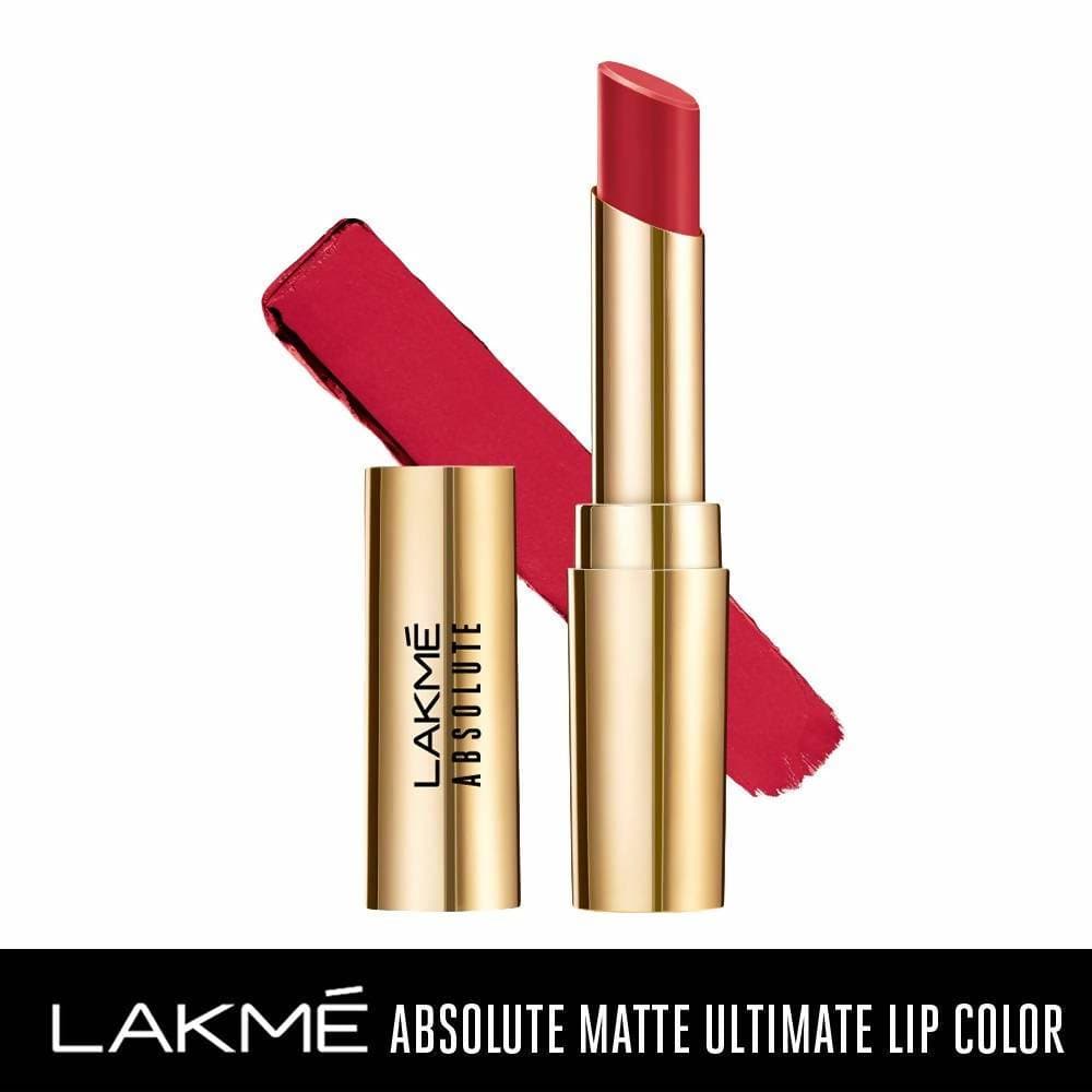 Lakme Absolute Matte Ultimate Lip Color with Argan Oil Rough Splash - 3.4 gms