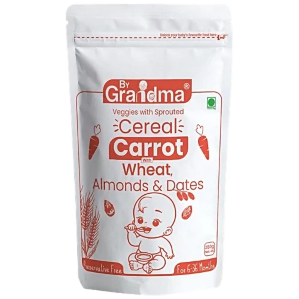 By Grandma Veggies & Nuts – Sprouted Wheat, Carrot with Almonds and Dates