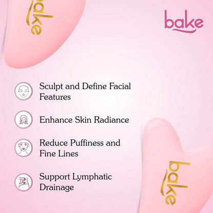 Bake Quartz Gua Sha Face Massage Tool