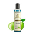 khadi natural green apple + conditioner hair cleanser - 210 ml