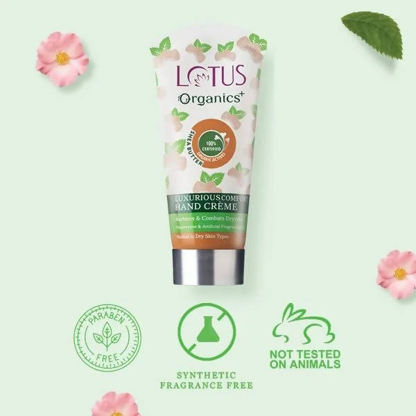 Lotus Organics+ Luxurious Comfort Hand Creme (Shea Butter)