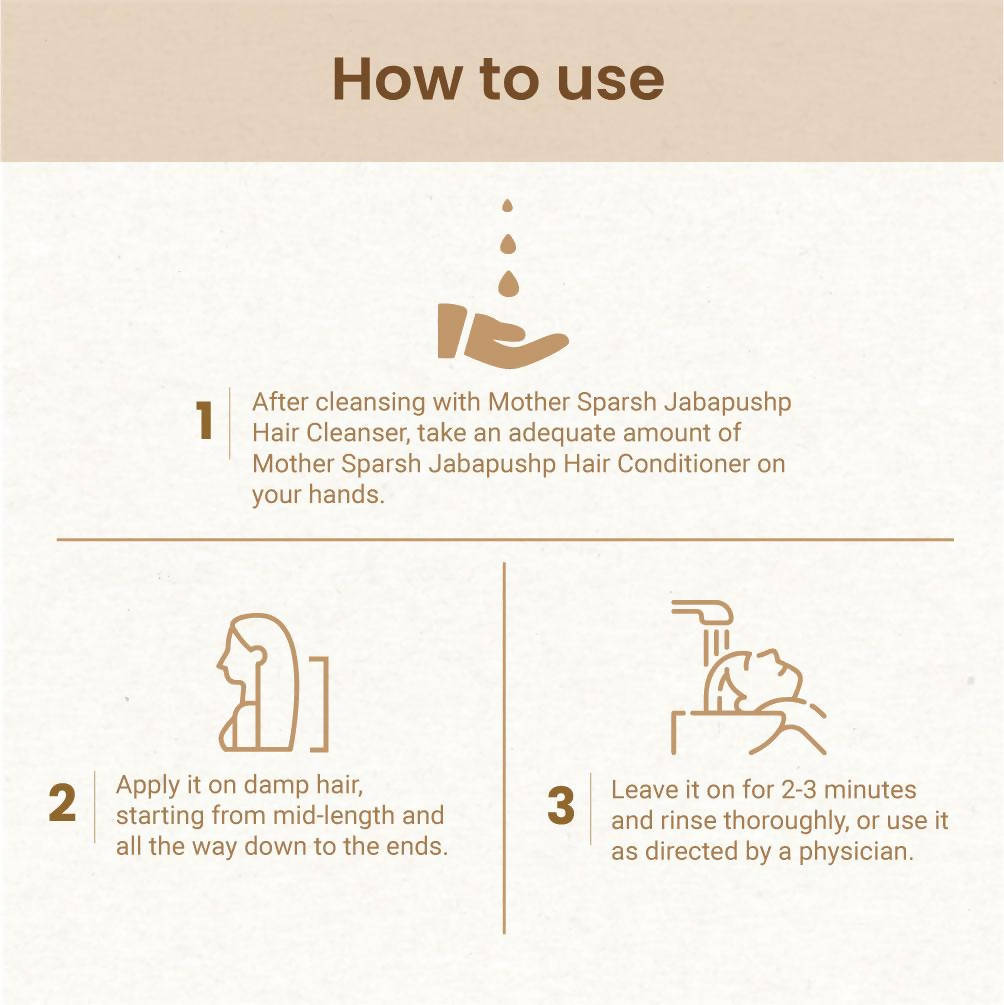 Mother Sparsh Jabapushp Hair Conditioner - 200 ml