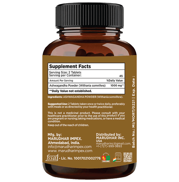 Minature Ashwagandha Tablets