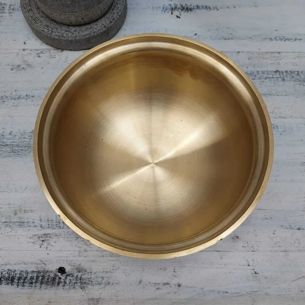 Zishta Bronze Vengala Chatti Kaiya Uruli Small Handcrafted Traditional Cookware