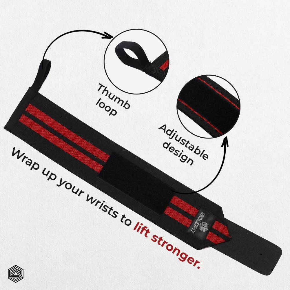 Boldfit Cotton Wrist Band for Men & Women