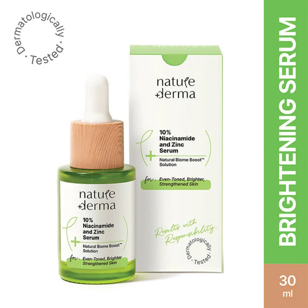 Nature Derma 10% Niacinamide & Zinc Serum -10 ml