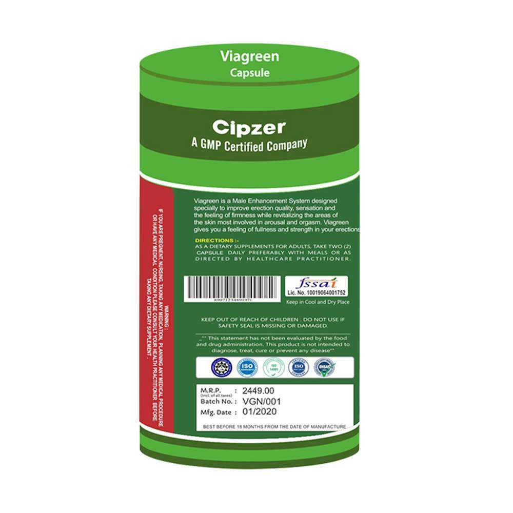 Cipzer Herbal Wellness Capsules â€“ 60 Count