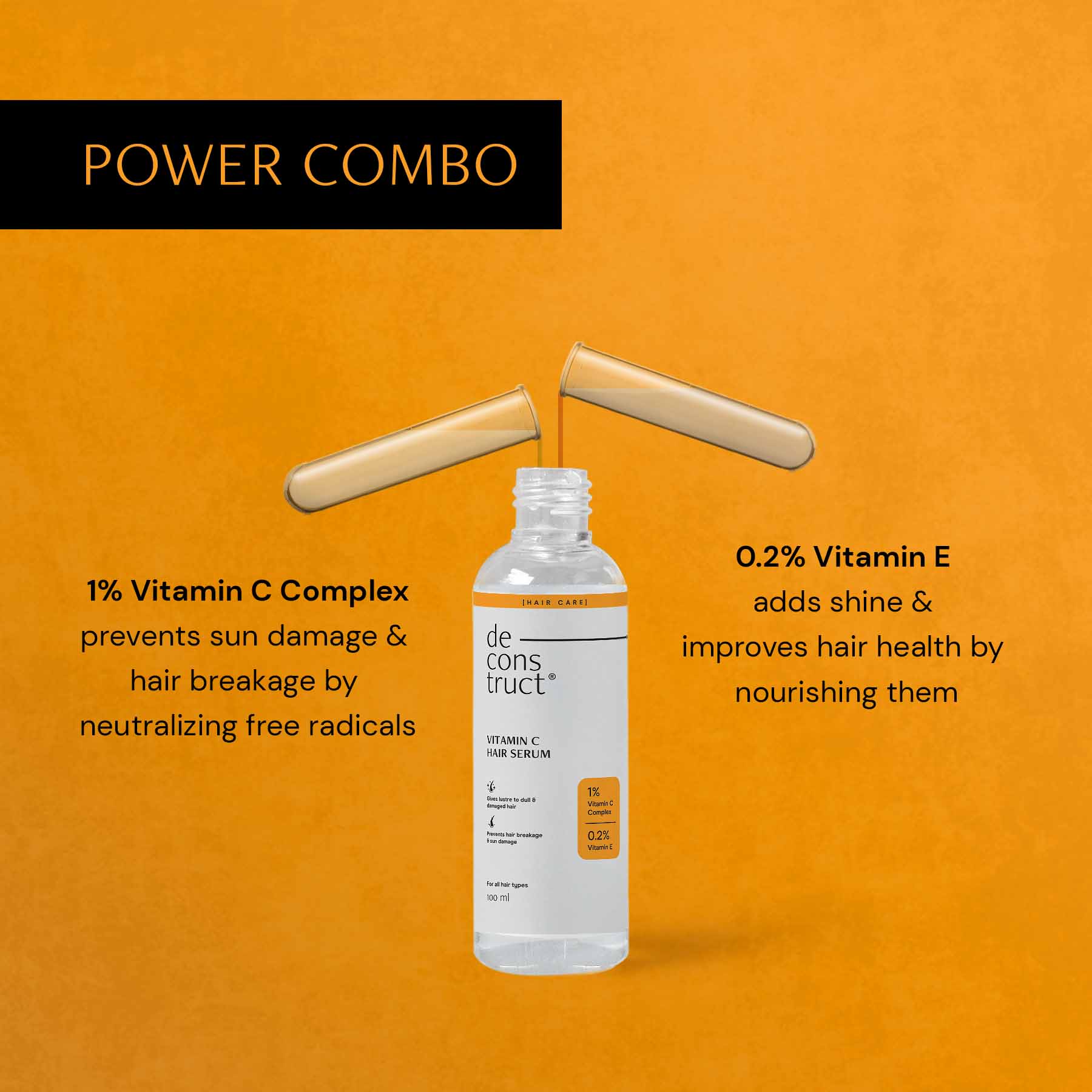 Deconstruct Vitamin C Hair Serum - 100 ml