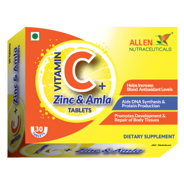 Allen Homeopathy Vitamin C + Amla Tablets