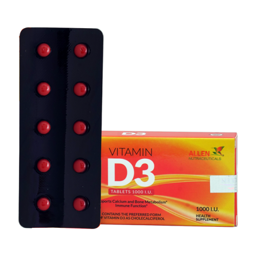 Allen Homeopathy Vitamin D3 Tablets