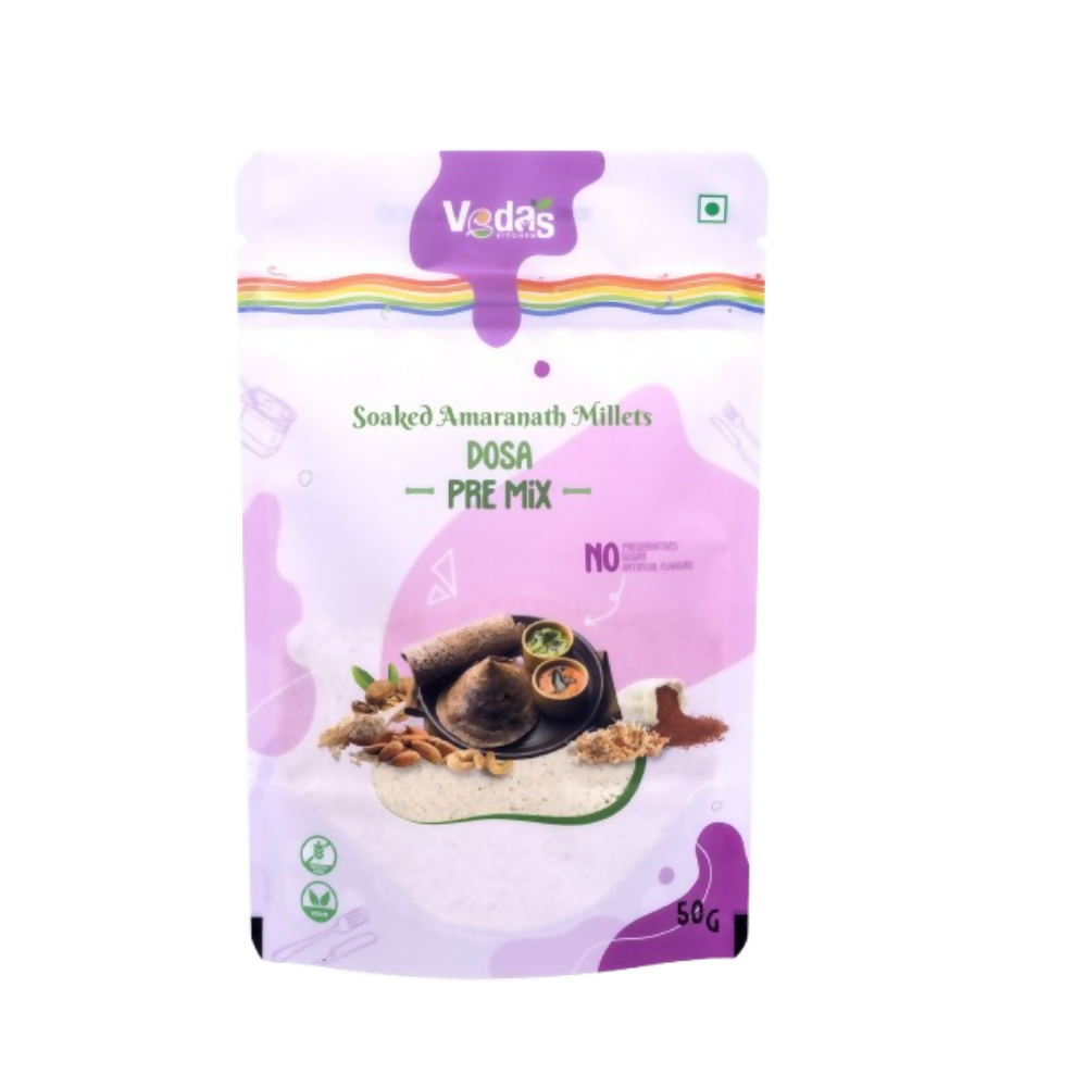Vedas Kitchen Soaked Amaranth Millets Dosa Premix