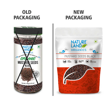 Nature Land Organics Mustard Black