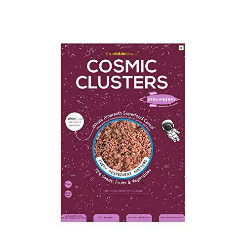 Thenibblebox Strawberry Cosmic Clusters (Millet Cereals)