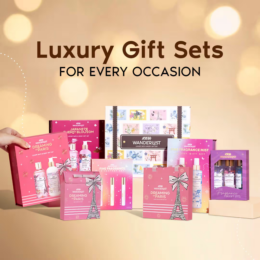 Wanderlust Sparkling Stars Set for Women - Shower Gel, Lotion, Mist