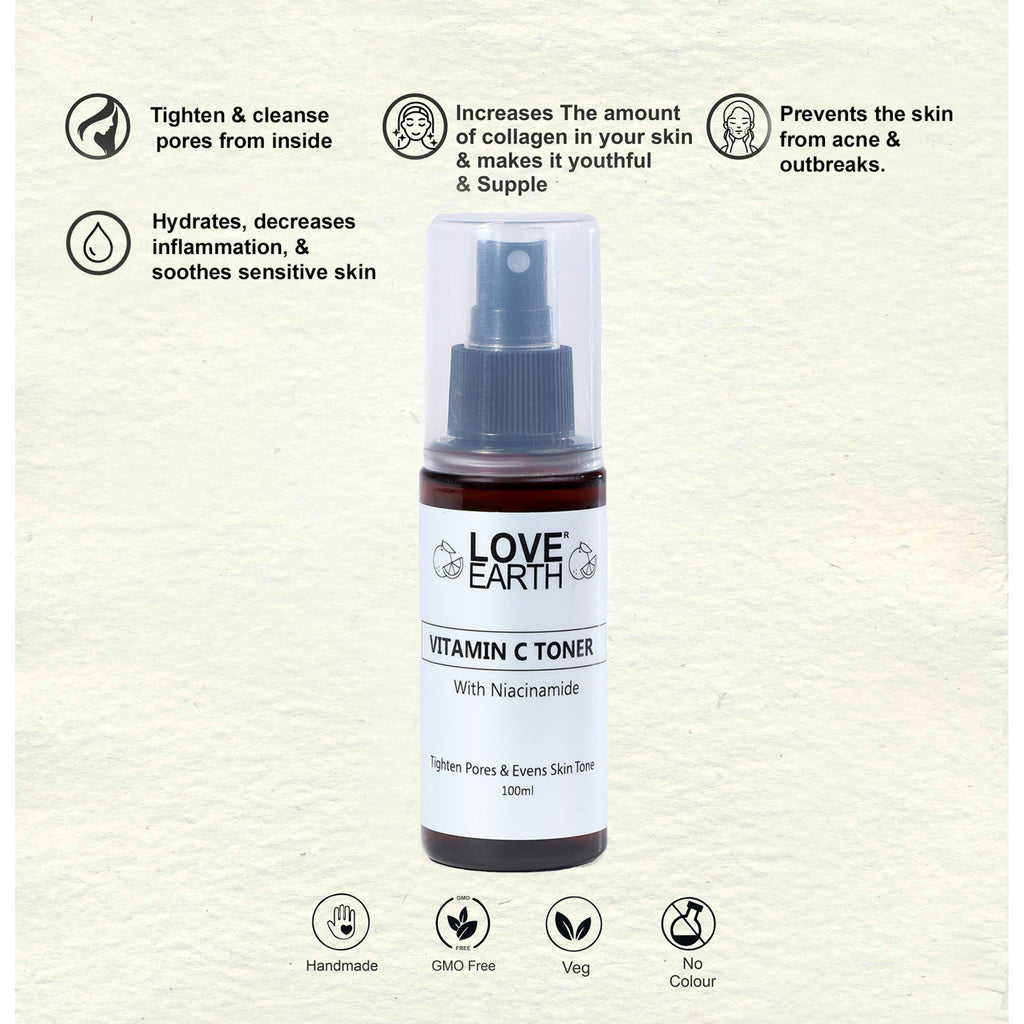 Love Earth Vitamin C Toner - 100 ml
