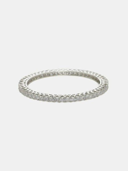 Crystal Stone Bangle- Ruby Raang