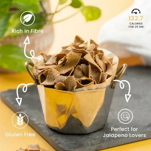Snackible Jalapeno Ragi Chips