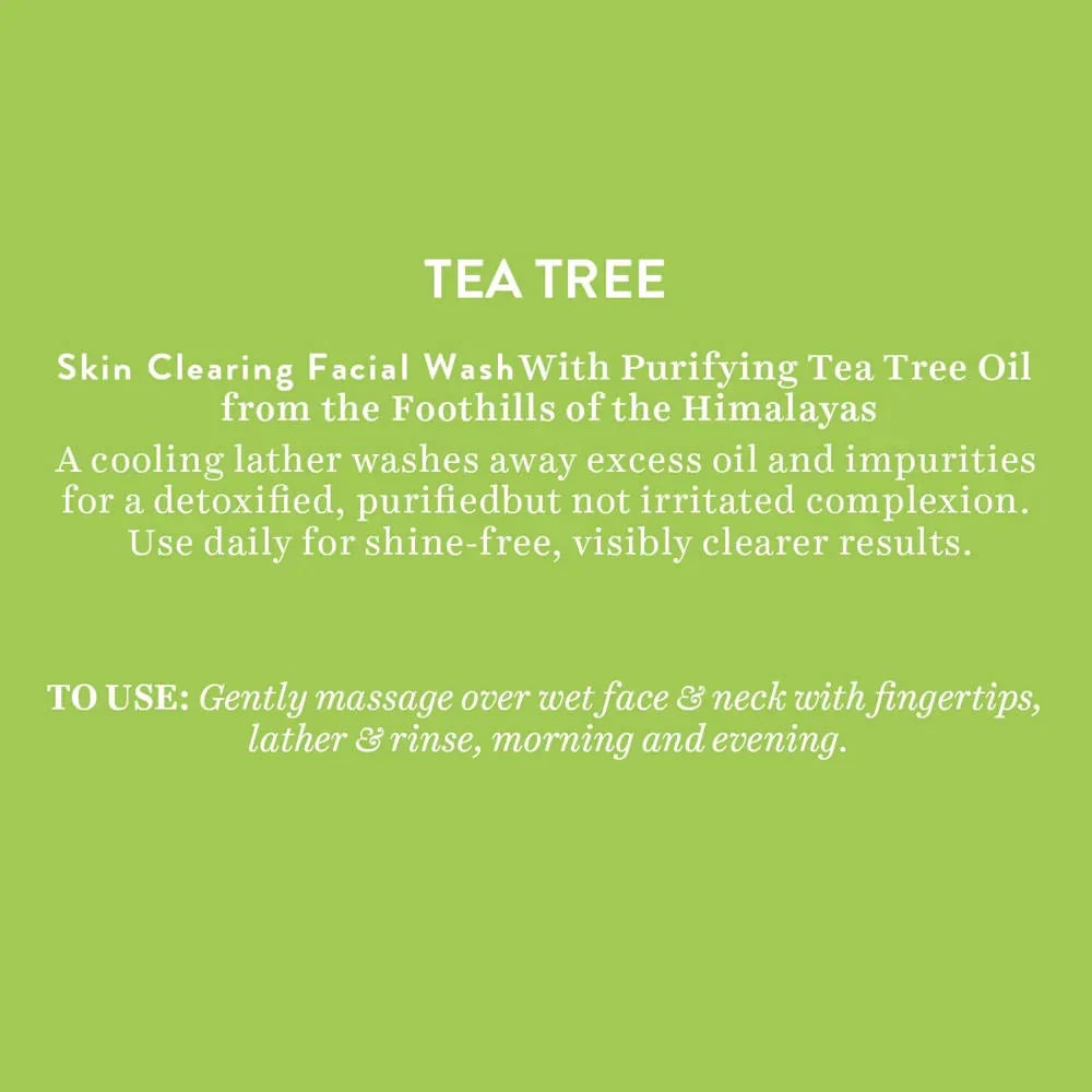 Biotique Advanced Organics Tea Tree Skin Clearing Facial Wash - 150 ml