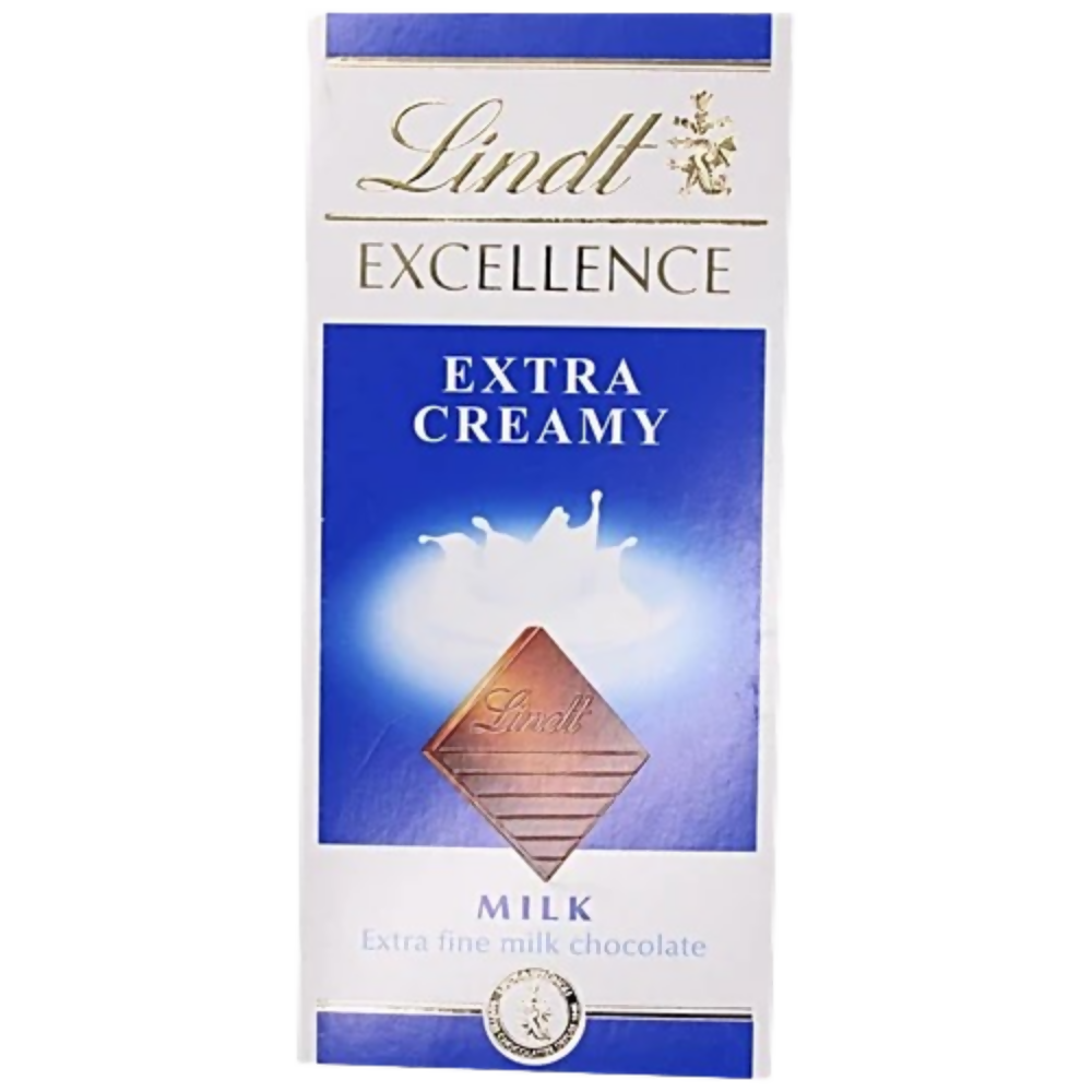 Lindt Excellence Milk Chocolate - Extra Creamy
