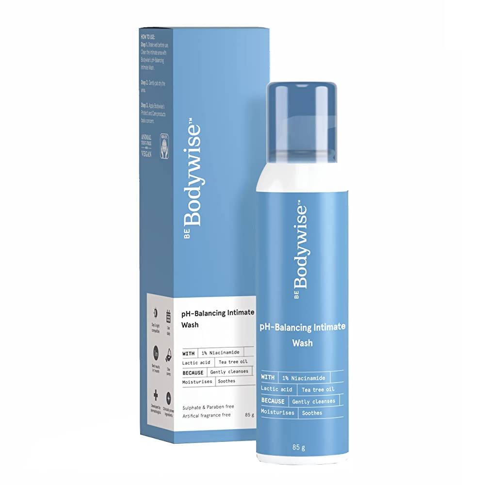 BeBodywise pH Balancing Intimate Wash For Women -85 gm