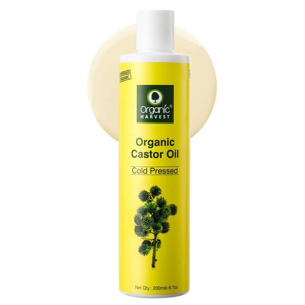 Organic Harvest Cold Pressed Organic Castor Oil - 200 ml