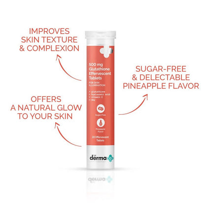 The Derma Co Glutathione Effervescent Tablets For Skin Illumination