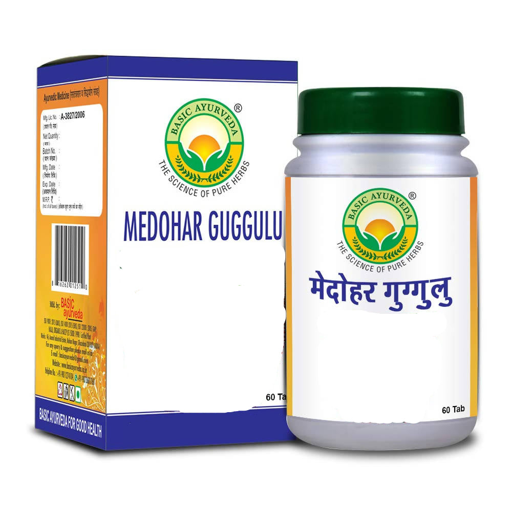 Basic Ayurveda Medohar Guggulu - 60 Tabltes